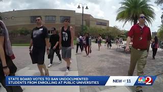 YouTube video thumbnail: Undocumented Students Barred From Enrolling in Florida Public Universities After Board Vote