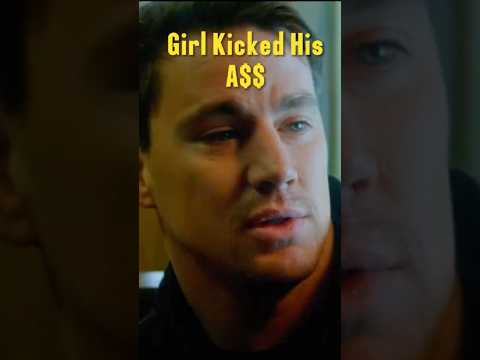 He Hit Her Without Warning. Big Mistake #movie #movieshorts #shortsfeed #actionpacked #fightscene