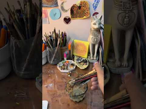 اجهزوا معايا لامتحان ١٨ ساعة في فنون جميلة 😭🎨