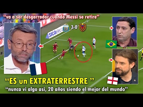 "BUSCA LA ETERNIDAD" PERIODISTAS DEL MUNDO se RINDEN a MESSI y ARGENTINA tras GOLEADA a VENEZUELA