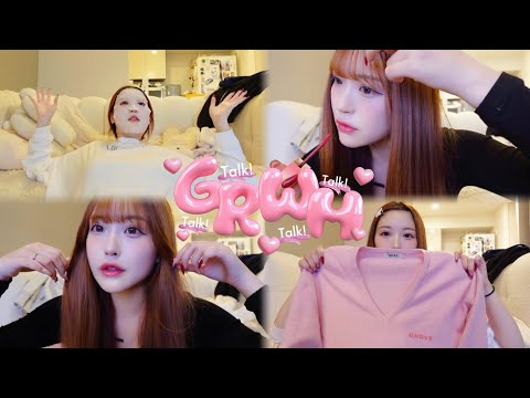 【GRWM】質問に答えながらだらだらと準備する日🐿最近買った服も紹介🎀