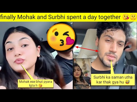 aftelongtime Mohak Narang and Surbhi Rathore spend a day together finally vo din aahi gya😘🤫new video