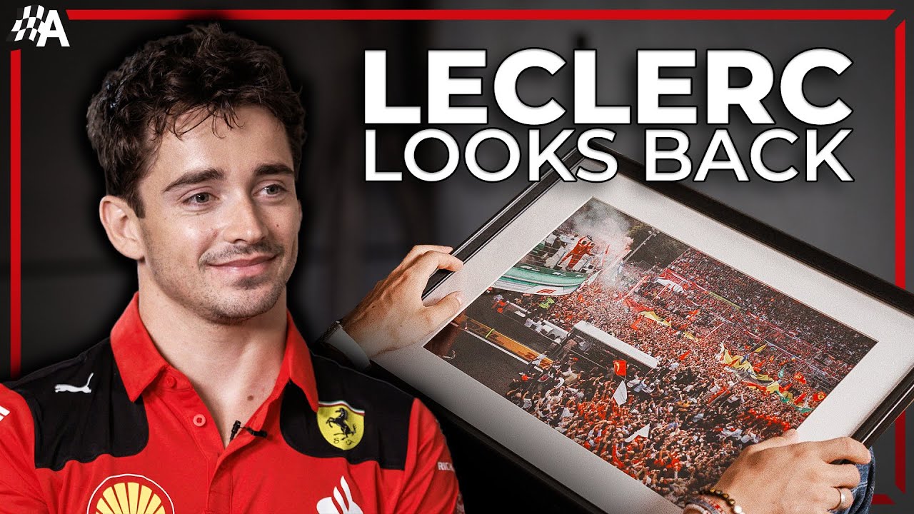 Video Charles Leclerc looks back at highlights from his Formula 1 career