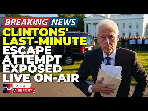 🚨BREAKING: Watch The Exact Moment The Clintons Revealed Their Escape Plan And Changed Everything