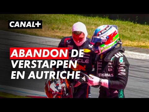 Kimi Antonelli percute Max Verstappen au départ du Grand Prix d'Autriche - F1