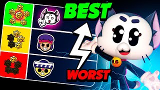 RANKING ALL 94 BRAWLERS Meta Tier List - August 2025