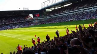 AFC Bournemouth fans at full time vs west ham