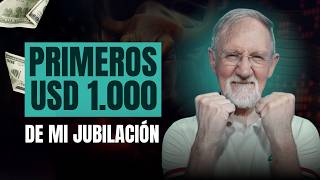 💰 Mi jubilación llegó a los USD 1000 💰