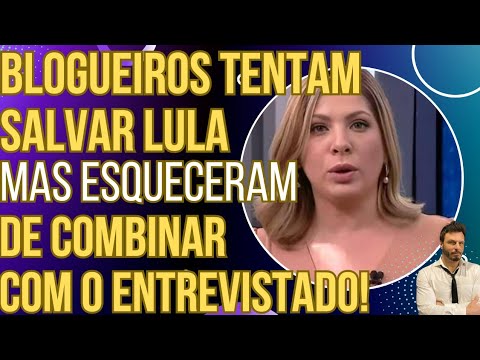 HAHAHA: Blogueiros da Globo tentam salvar Lula, mas esqueceram de combinar com o entrevistado!