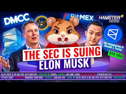 Crypto tower in Dubai? SEC vs. Elon Musk, tickets to Trump’s inauguration for 50K ⚡️ Hamster News