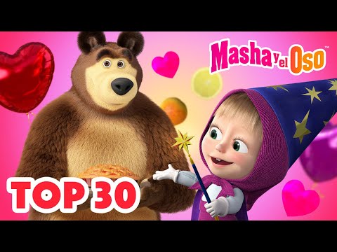 Masha y el Oso Castellano ✨ Mejores episodios: TOP 30 ✨ Colección de dibujos animados 📺