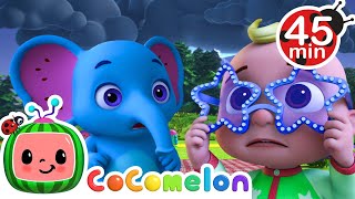 Boom Boom Storm! ⚡ | CoComelon Animal Songs | Educational Nursery Rhymes