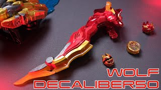 Wolf's special weapon, WOLFDECALIBER50 ! COMBINE TEGASWORD DEKACLAW . | GOZYUGER |