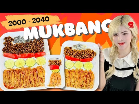 Tóc Vàng mukbang to nhỏ