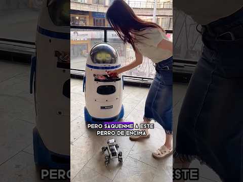 Engañaron al robot y le sacaron todos los caramelos 🍬🤖