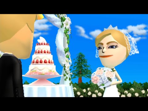 when the least likely couple gets married on tomodachi life...