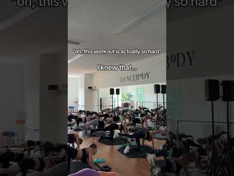 Oh.... this workout is actually SO hard