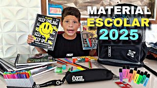 MEU MATERIAL ESCOLAR 2025