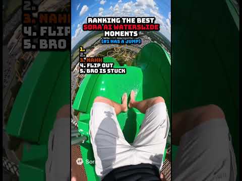 Ranking the Best Sora AI Waterslide Moments ๐ฆ