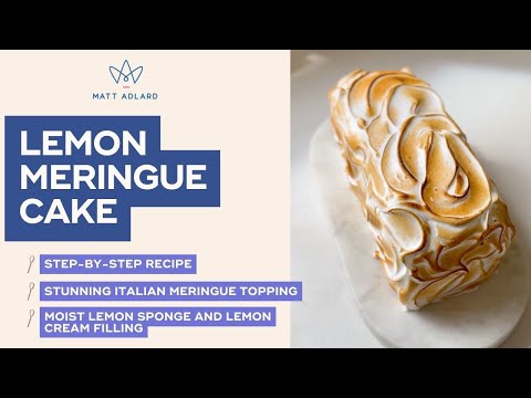 Lemon Meringue Cake Recipe