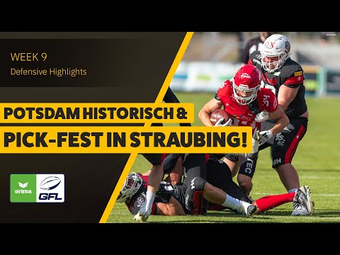 Die Defensive Highlights der Week 9  - ERIMA German Football League 2025 | SDTV Football