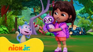 דורה: העצלן נשאר מאחור | ניק ג'וניור #dora #דורה