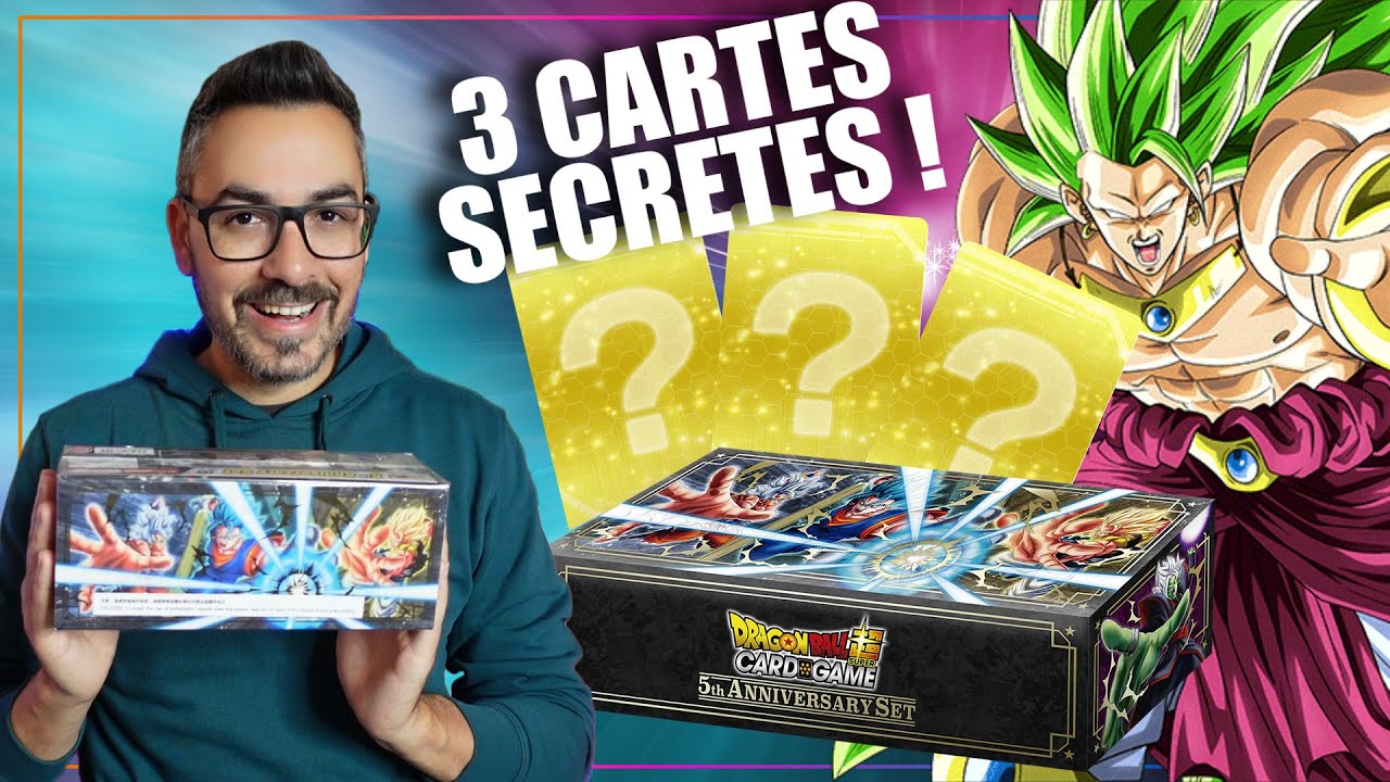 DE BELLES SUPRISES DANS CETTE BOX ! 🤩🎂5th Anniversary Dragon Ball Super Card Game (DBSCG FR)