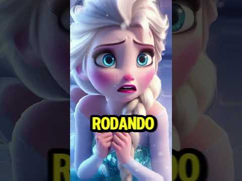 Elsa y Olaf en la nieve ⛄