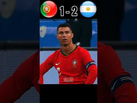 Portugal vs Argentina 💥🤯 Imaginary Match 😂 || #portugal #argentina #cr7