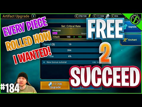 These F2P Gear Rolls Are RIDICULOUS!! | Free 2 Succeed - EPISODE 184