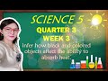 Light Absorption and Reflection Concepts