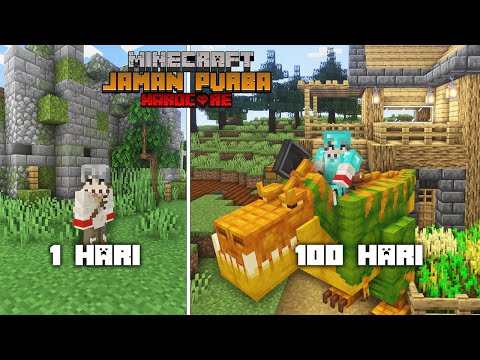 100 Hari Minecraft Hardcore Jaman Purba