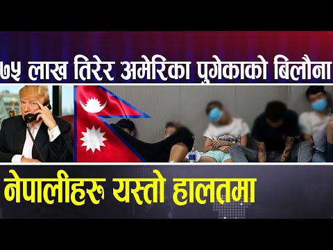 अब कसैले यसरी भुलेर पनि अमेरिका नजानुहोला || America || Nepali || GalaxyKhabar