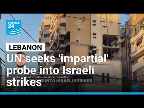YouTube video thumbnail: The UN Seeks 'Impartial' Probe Into Israeli Strikes in Lebanon