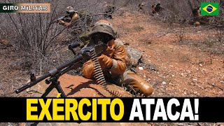 Exército Brasileiro ataca com munição real no Sertão! Exército, Marinha, Forças Armadas.