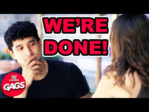 Worst Public Breakup Prank Of ALL TIME!| Just For Laughs Gags