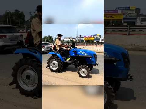 ROHIT BHAI DRIVING SMALL TRACTOR🤣//NISHU DESHWAL#automobile#nishudeshwal#viral#shorts