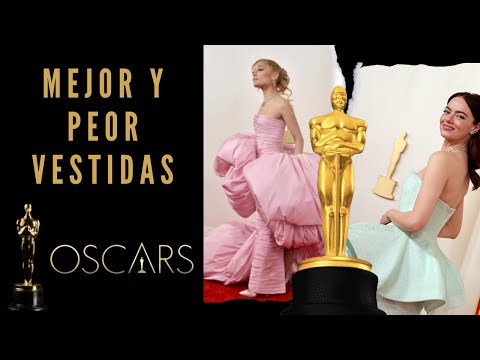 😍Emma Stone la MEJOR vestida y Ariana Grande la gran DECEPCION  de los OSCAR 2024