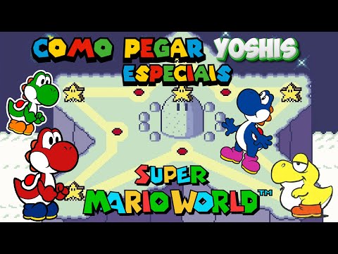 Como Pegar Yoshis Diferentes no Super Mario World