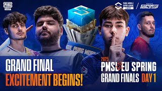 GRAND FINAL EXCITEMENT BEGINS! | PMSL EU SPRING GRAND FINALS DAY 1| #PMSL