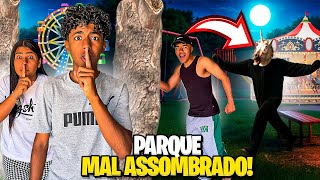 O UNICÓRNIO NOS PERSEGUIU NO PARQUINHO ASSOMBRADO…