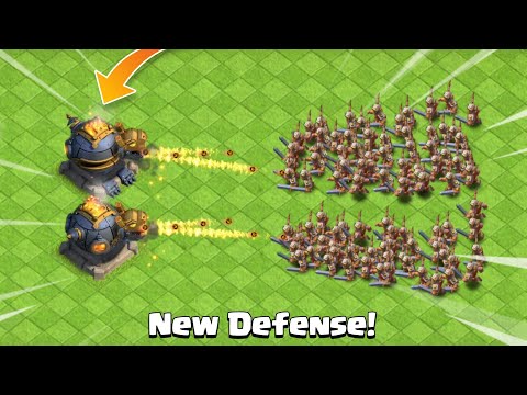 Firespitter vs All Troops! - Clash of Clans