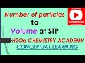 Gas Volume and Mole Calculations