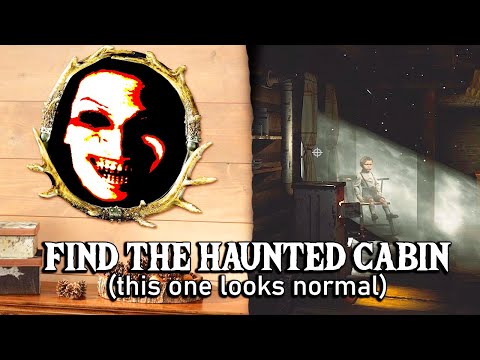 Inspect The Cabins. See Anything Move? RUN! - The Cabin Factory Horror Game Gameplay