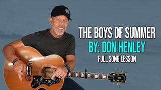 The Boys of Summer by Don Henley - Full Song Lesson