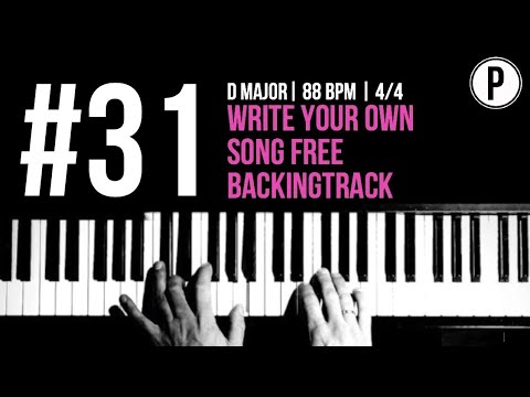 #31 Write Your Own Song Free Piano Music Backingtrack