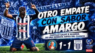 OTRO EMPATE CON SABOR AMARGO // CASTILLO SALVO A ALIANZA DE UNA DERROTA ANTES DEL CLÁSICO