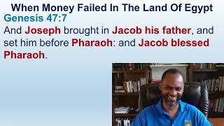 Pharaoh Let Yoceph Know His Brothers Have To Earn Their Keep - Genesis 47:6-7