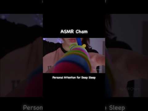 ASMR Personal Attention for Deep Sleep (Skincare, Sleepy Triggers, Face Touching) #asmr #shorts