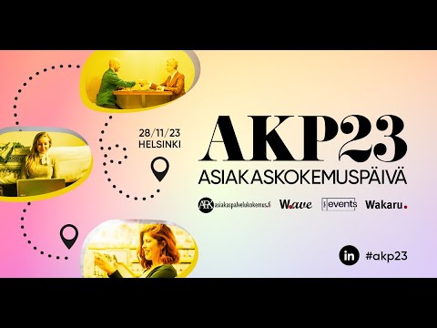 Asiakaskokemuspäivä AKP23